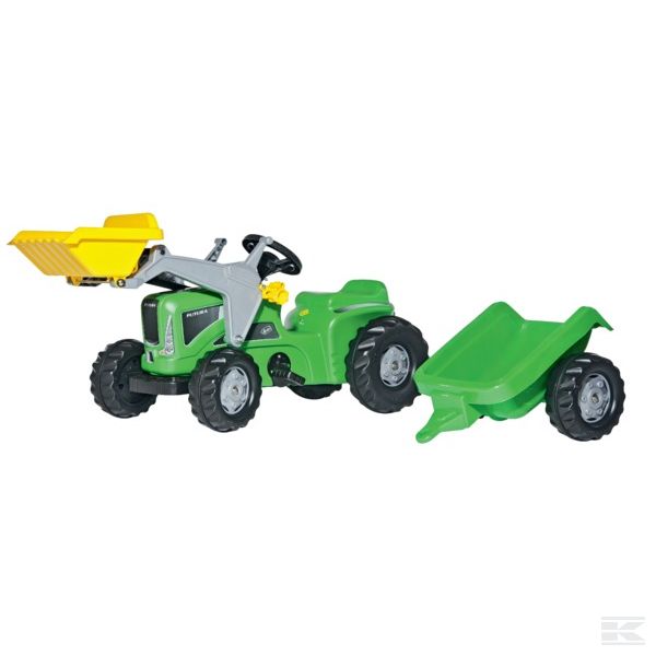 Rollykiddy Futura with front loader and Trailer