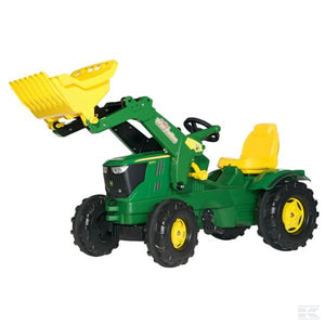 JD 6210R with front loader