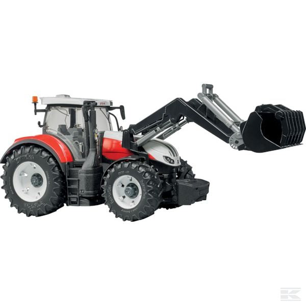 Steyr 6300 Terrus with front loader Scale Model 1/16