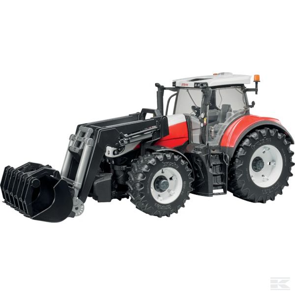 Steyr 6300 Terrus with front loader Scale Model 1/16